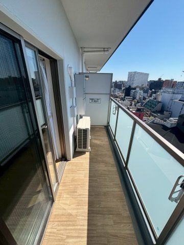 サザンクレストなんば南のバルコニー
