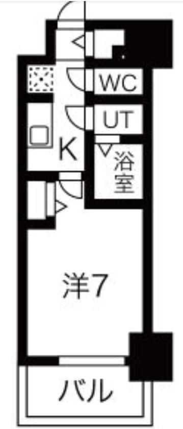 ファステートNAMBA華月の間取り