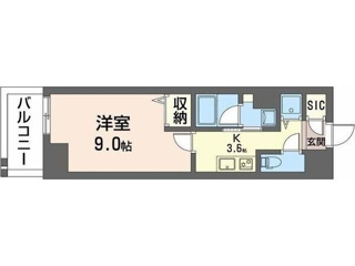 サンエール南堀江の間取り