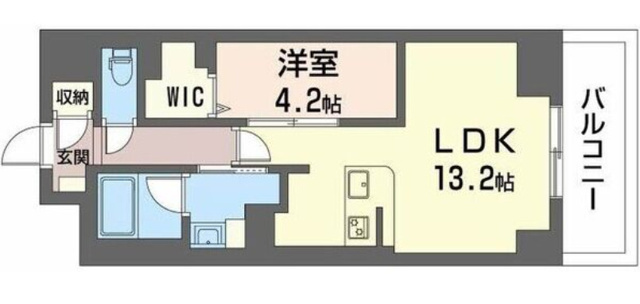 サンエール南堀江の間取り