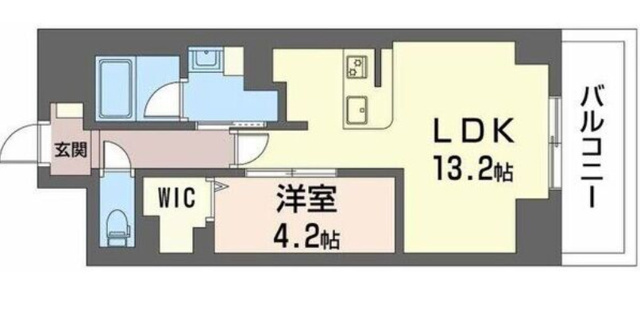 サンエール南堀江の間取り