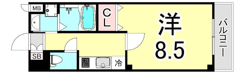 ガーラ鳴尾の間取り