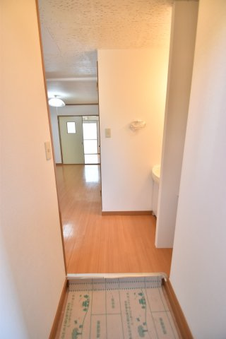 Mハイツの玄関