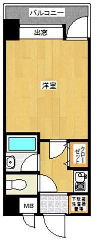 ピュアドームリバージュ平尾の間取り