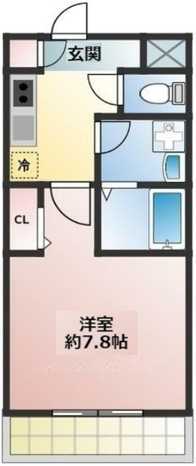 アンソレイユの間取り