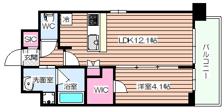 【間取り】 | スプランディッド弁天町
