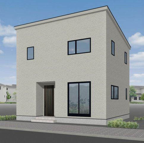 上徒士町建売の外観パース|Ｃ棟：画像はイメージです。