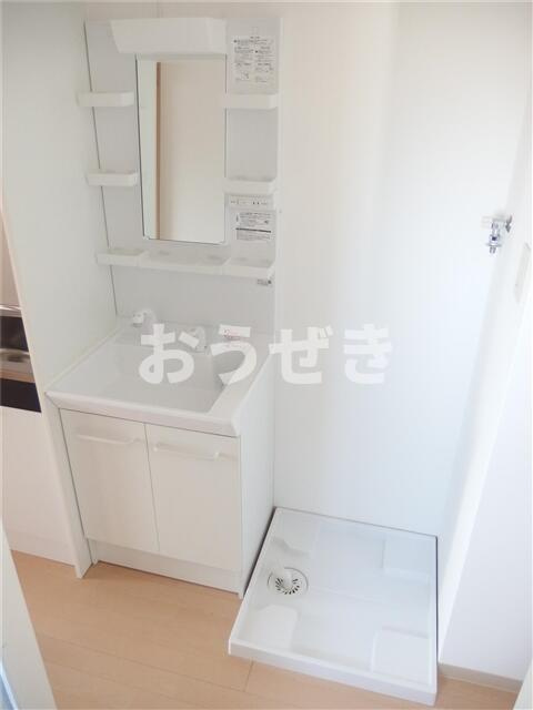 マツキビルの洗面所