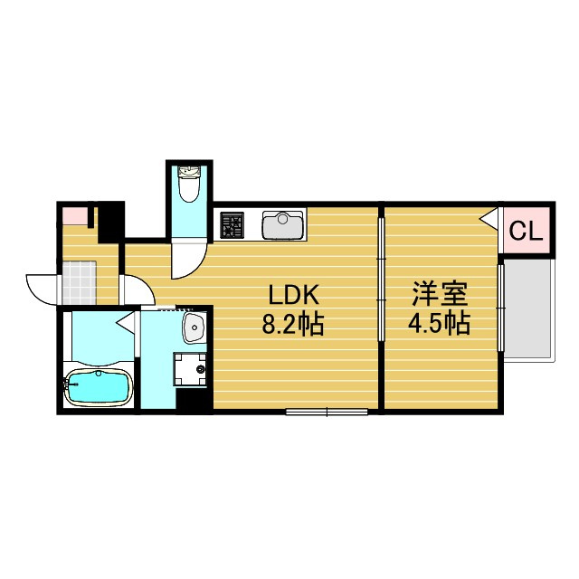 toi et moiの間取り