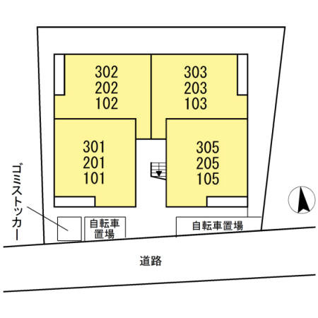 ラムリテンの区画図
