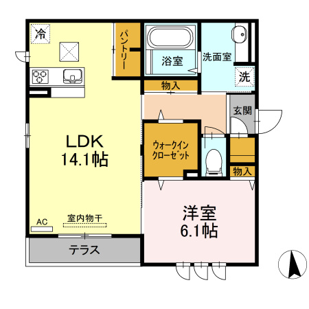 ラムリテンの間取り
