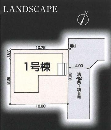 戸建 川越市大字今福の区画図