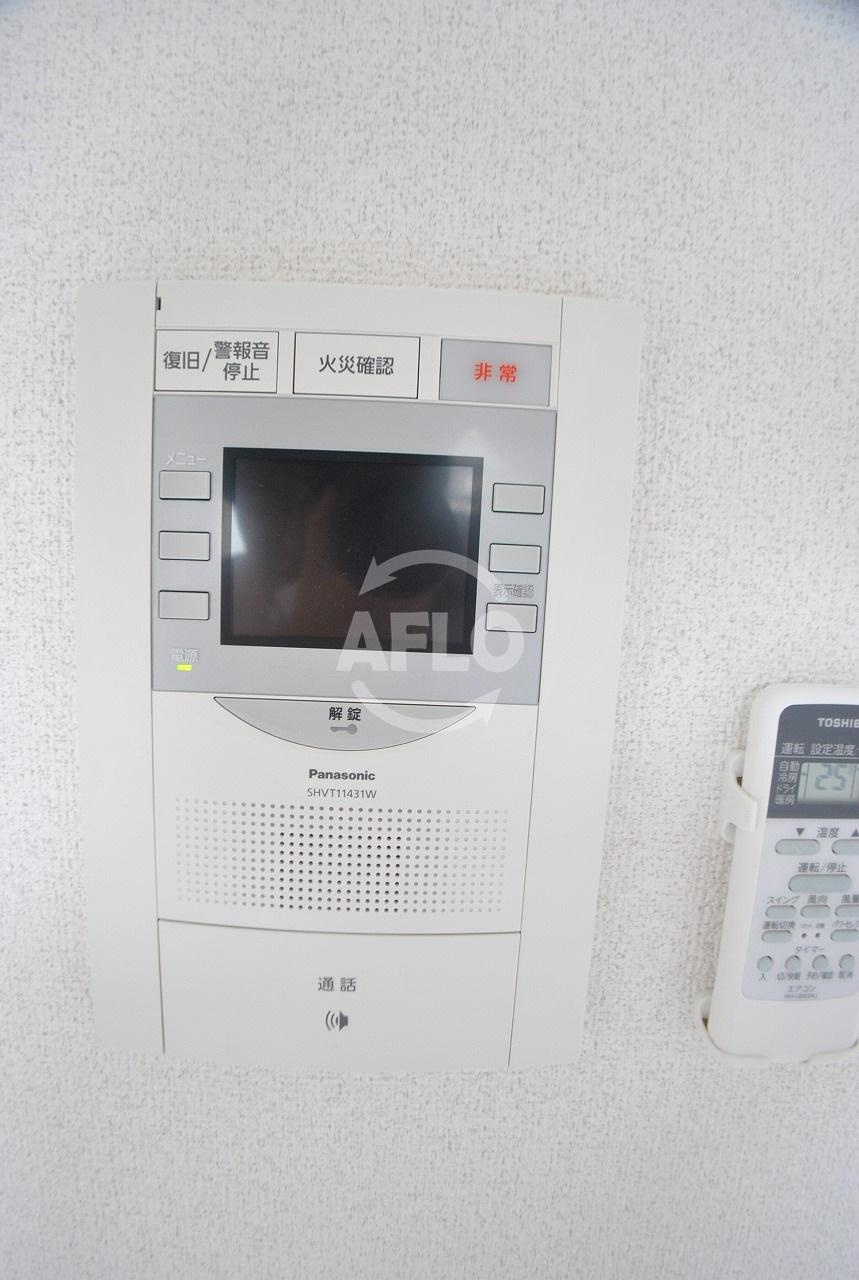 レオンコンフォート本町のセキュリティ|レオンコンフォート本町　ＴＶ付モニターホン