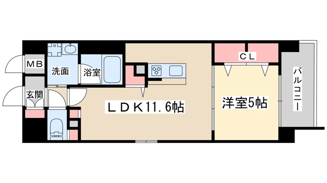 【間取り】 | パラッツォ南森町