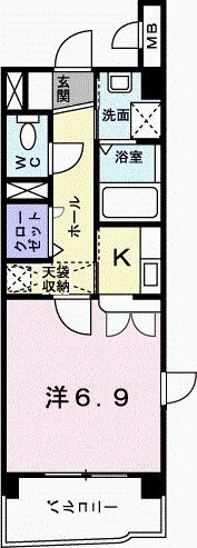 スヴニールⅢの間取り