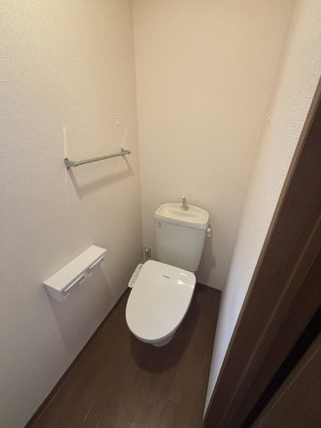 朝山タウンハウス　A棟のトイレ|トイレです