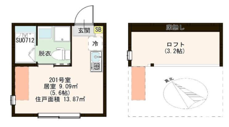 葛飾区東金町３丁目のアパートの間取り