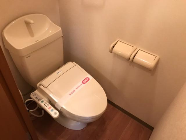 サンハイツ城山のトイレ|シャワー付トイレ