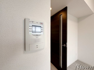 【セキュリティ】 | ディアレイシャス浅間町ステーションフロント | モニター付きインターホンです