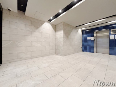 【ロビー】 | ディアレイシャス浅間町ステーションフロント | 清潔なロビーです