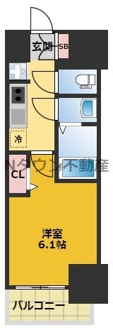 【間取り】 | ディアレイシャス浅間町ステーションフロント | 間取りです。