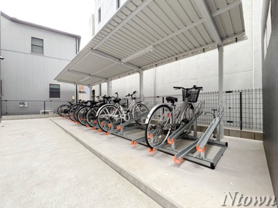 【その他共用部分】 | ディアレイシャス浅間町ステーションフロント | 駐輪場です