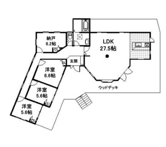 【間取り】 | 丹波篠山市上筱見　戸建て