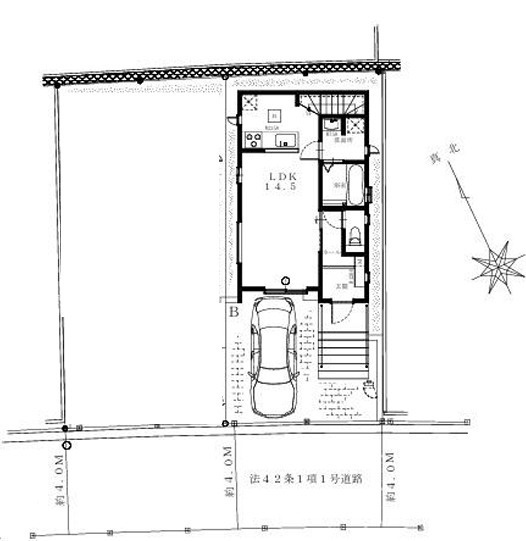 【区画図】 | 綾瀬市上土棚中6丁目 新築戸建て 全2棟【仲介手数料無料】