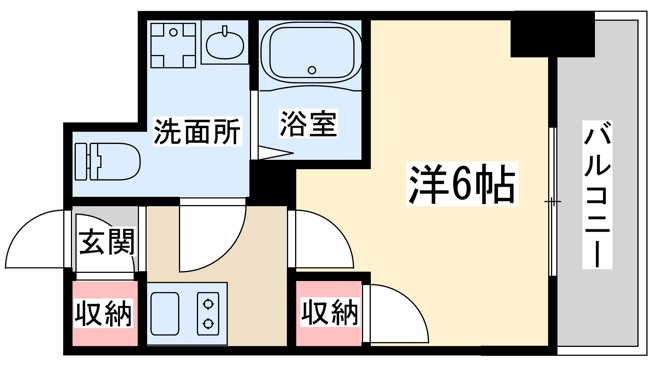 【間取り】 | プレサンス天満ステーションフロント