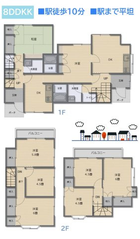 中郡二宮町二宮　中古戸建　45.79坪
