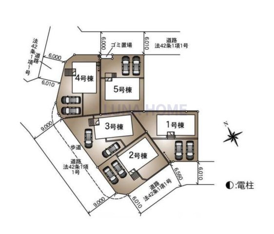 守谷市美園第2　新築戸建　2号棟の区画図|当日のご予約も大歓迎です！「今から見たい」も柔軟にご対応いたします♪