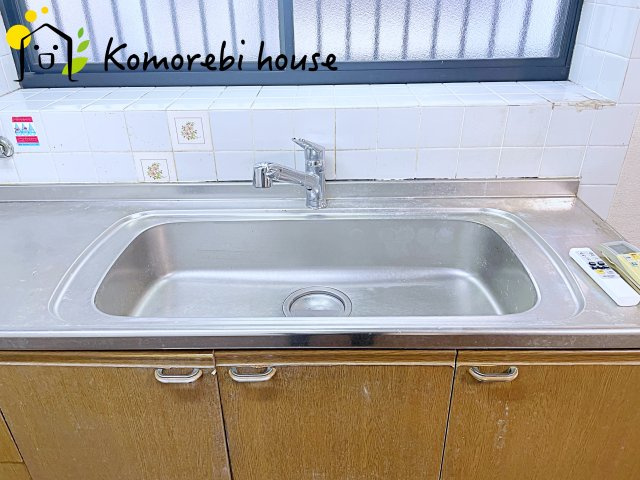 桶川市西2丁目　中古戸建てのキッチン|きれいなキッチンです