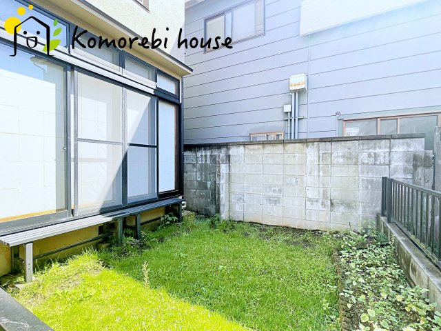 桶川市西2丁目　中古戸建ての庭|お庭で自由な時間を過ごせます