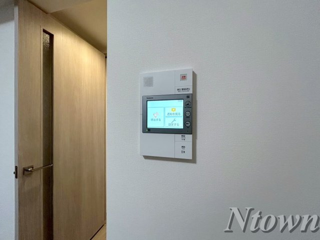 【セキュリティ】 | メイクスアート新栄Ⅲ | モニター付きインターフォンです。