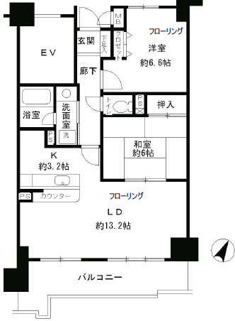 【間取り】 | グランドメゾン江戸堀