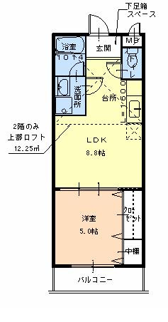 フジパレス葛の葉の間取り