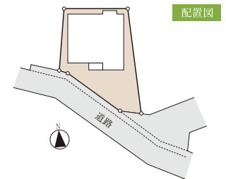 所沢市上山口　中古戸建の区画図
