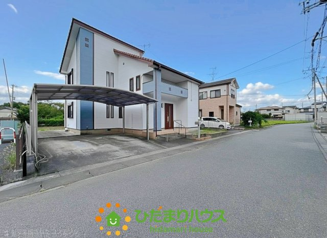 加須市水深　中古一戸建ての前面道路含む現地写真