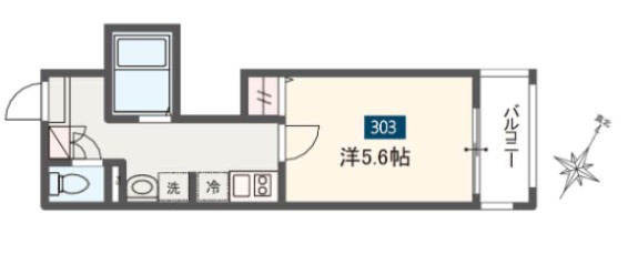 MELDIA二和向台の間取り