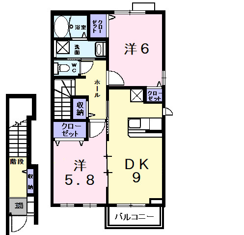 ビラ デリスの間取り|間取図