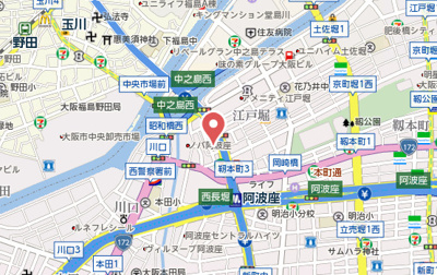 【地図】 | コンフォリア阿波座