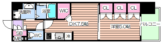 【間取り】 | コンフォリア阿波座