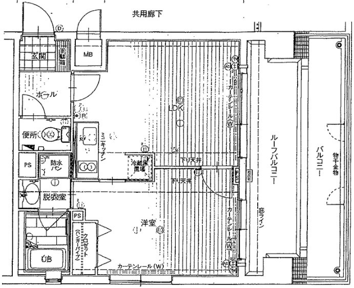 エスリード三宮第2の間取り
