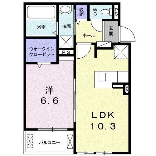シエロビスタ常盤平Ⅲの間取り