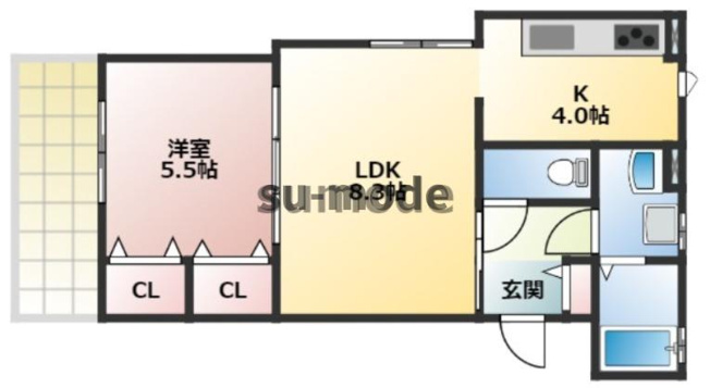 【間取り】 | クリエオーレ別府
