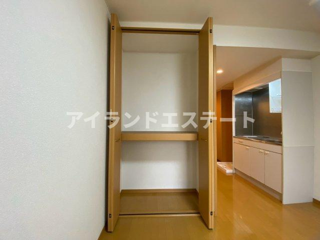 グルクスハイムⅡ　駅近　バストイレ別　オートロックの収納