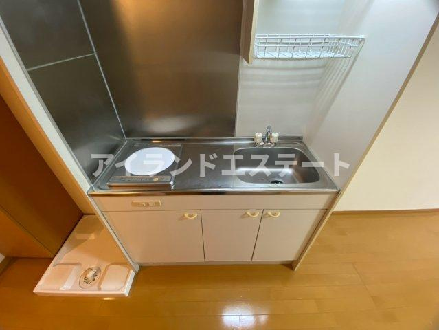 グルクスハイムⅡ　駅近　バストイレ別　オートロックのキッチン