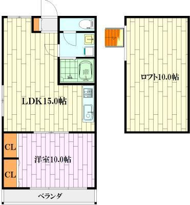 【間取り】 | ラレーブ北習志野
