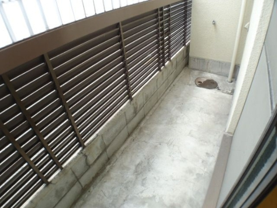 ヴィラ本山のバルコニー