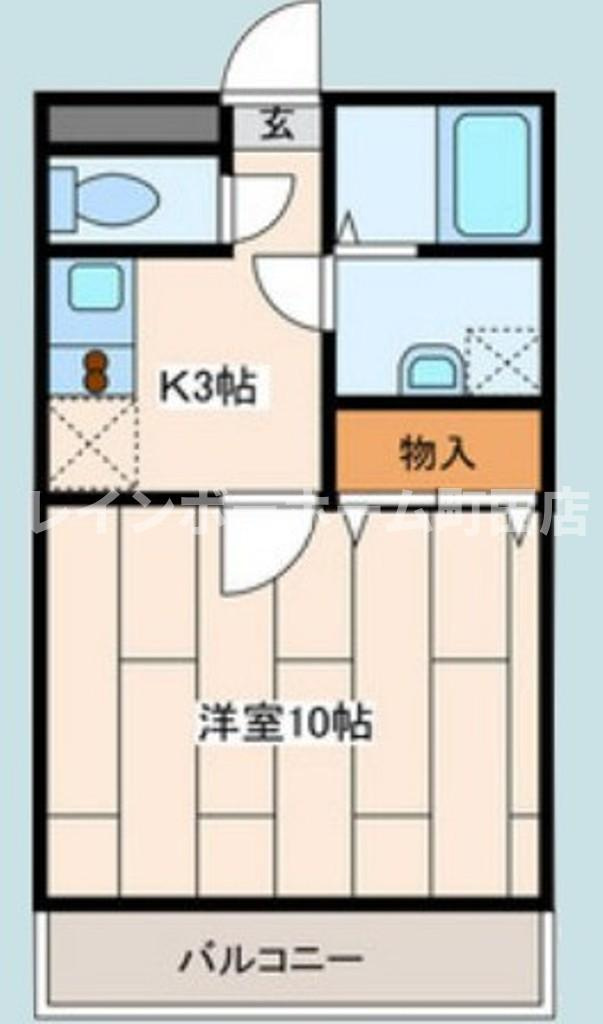 アメージングエステート※初期費用分割あと払いサービス利用可能物件の間取り